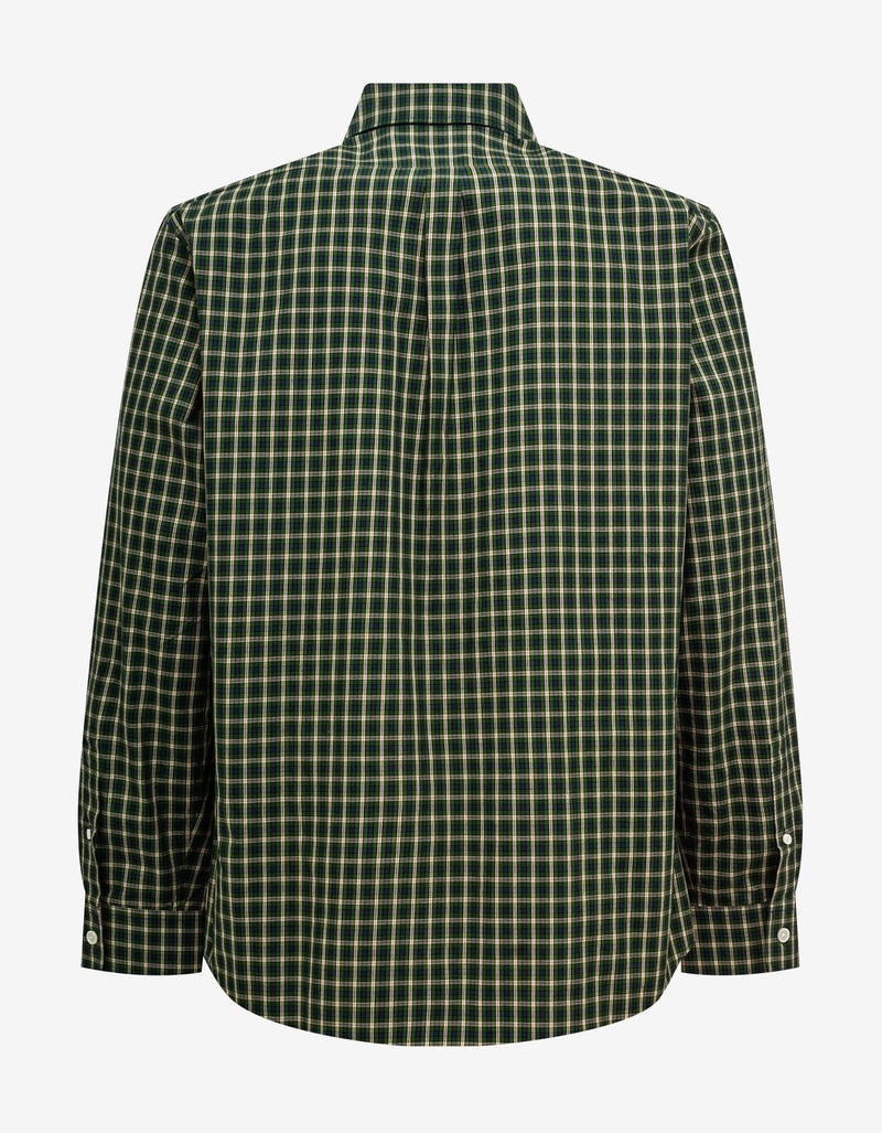 Givenchy Green Check Shirt