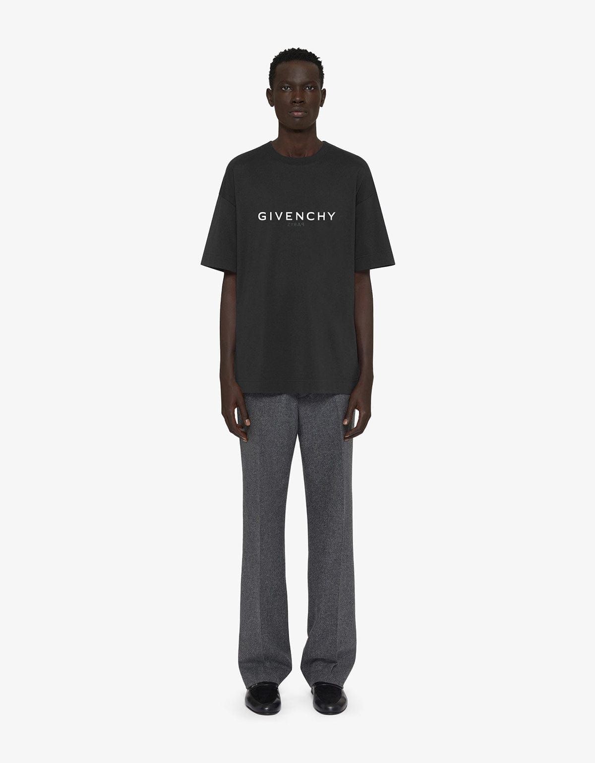 Givenchy Grey Archetype Logo T-Shirt