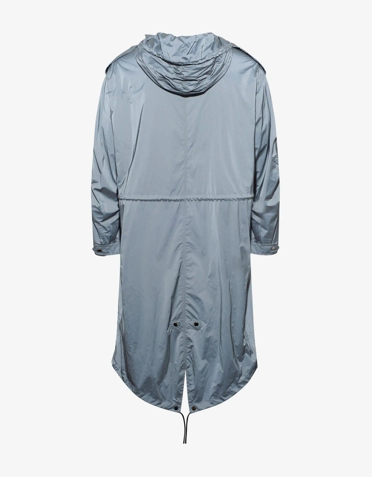 Givenchy Grey Reflective Nylon Parka