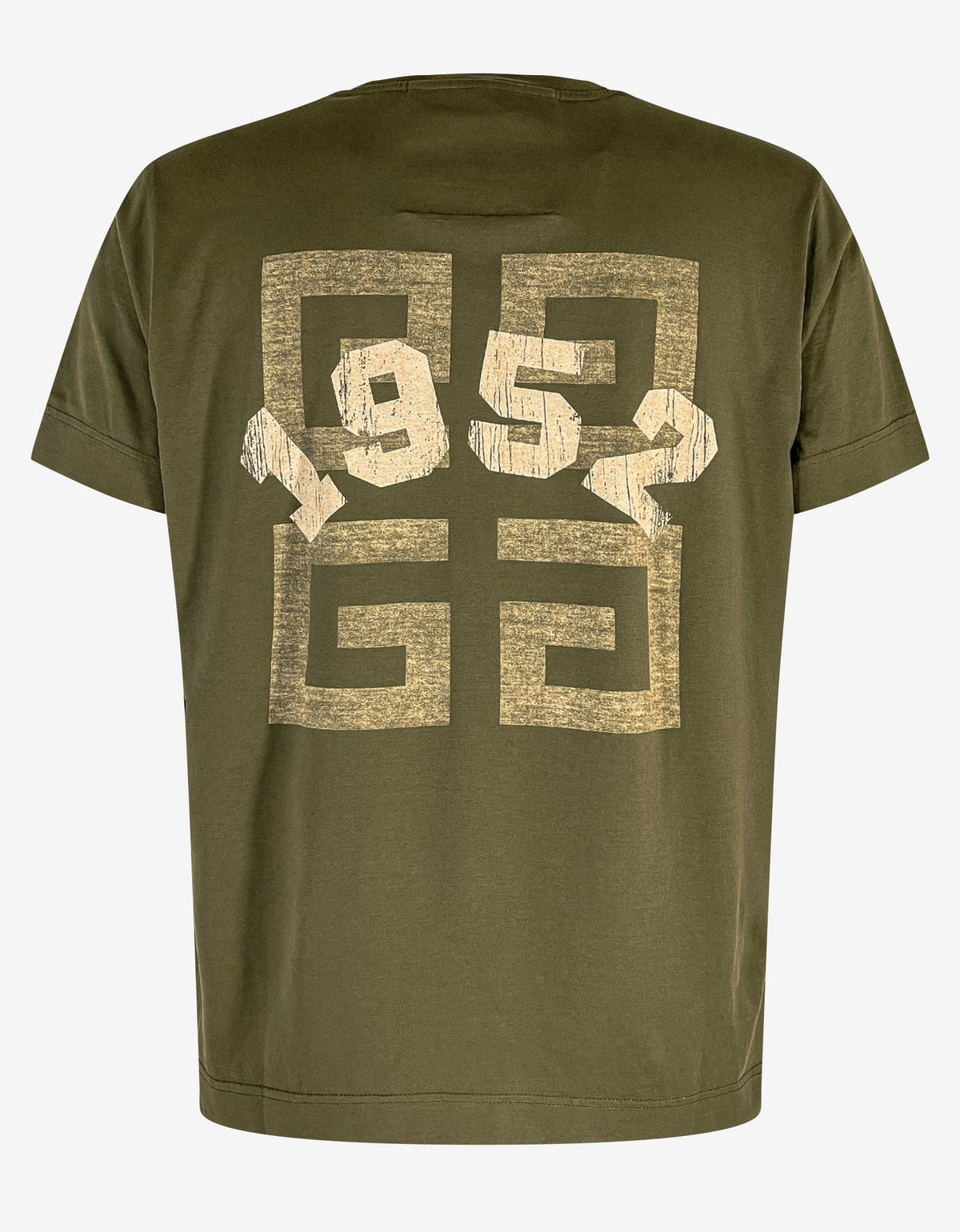 Givenchy Khaki MMW 1952 Print T-Shirt