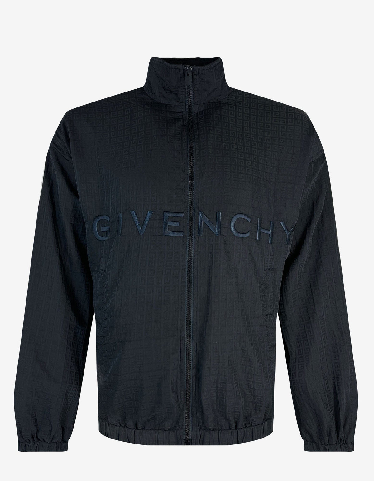 Givenchy Midnight Blue 4G Logo Nylon Track Jacket