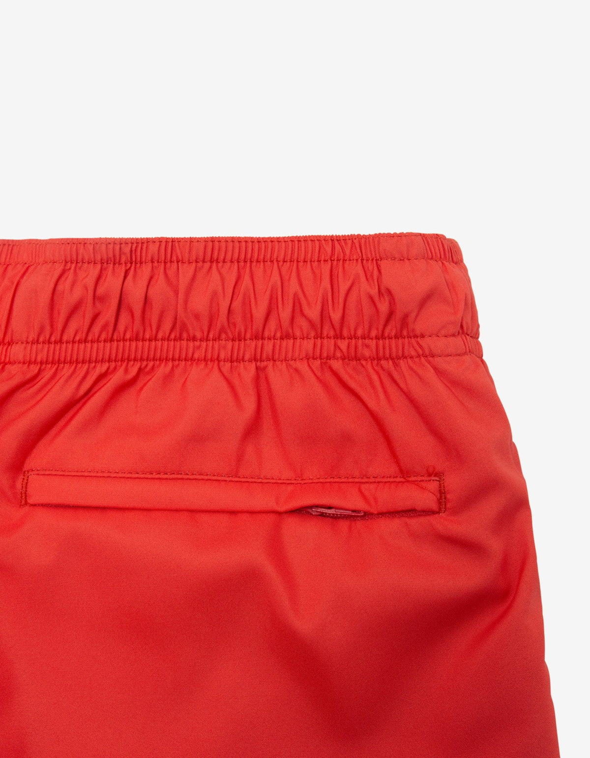 Givenchy Red Classic Logo Short-Length Swim Shorts