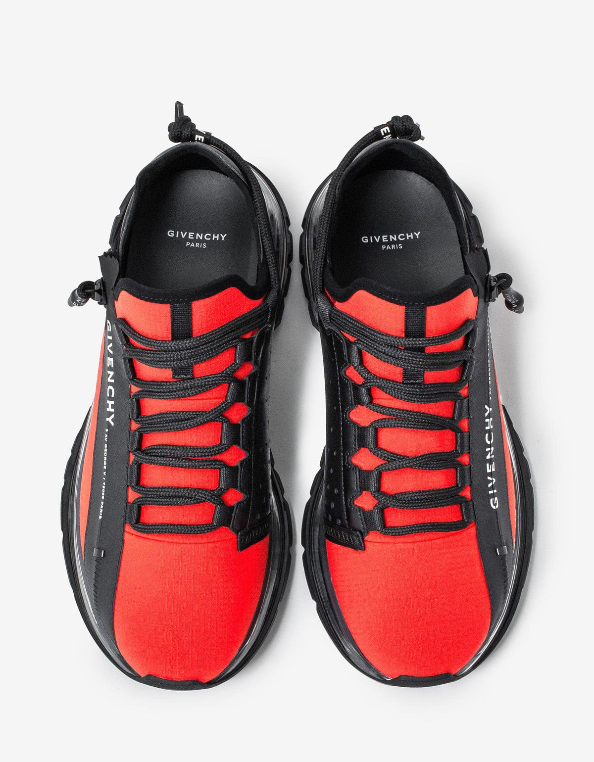 Givenchy Red Ripstop Spectre Running Trainers