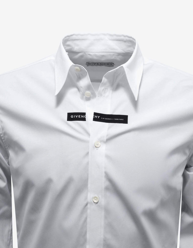 Givenchy White 3 Av George V / 75008 Paris Shirt