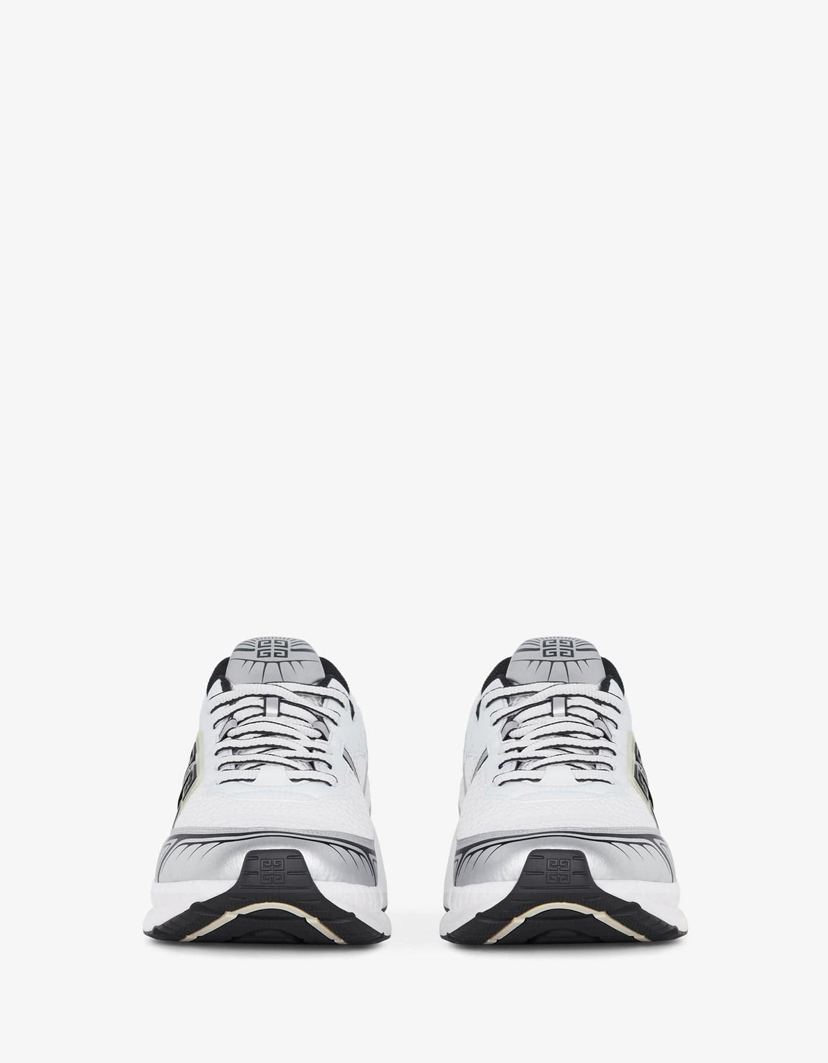 Givenchy White and Silver NFNTY-52 Runners