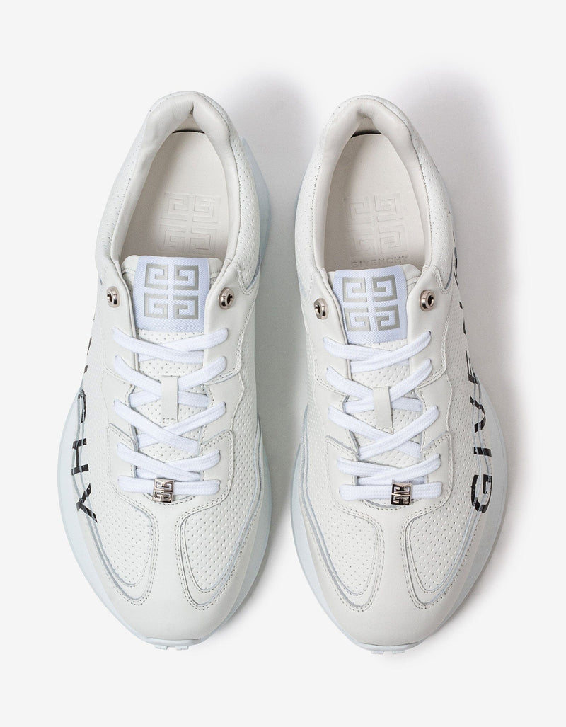 Givenchy White Giv Runner Logo Trainers