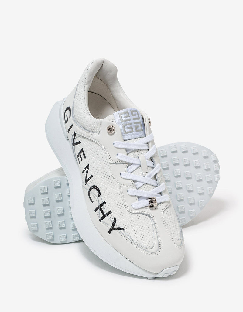 Givenchy White Giv Runner Logo Trainers