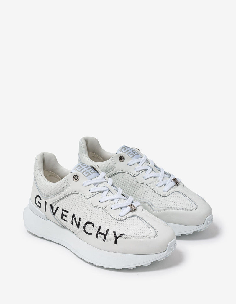 Givenchy White Giv Runner Logo Trainers