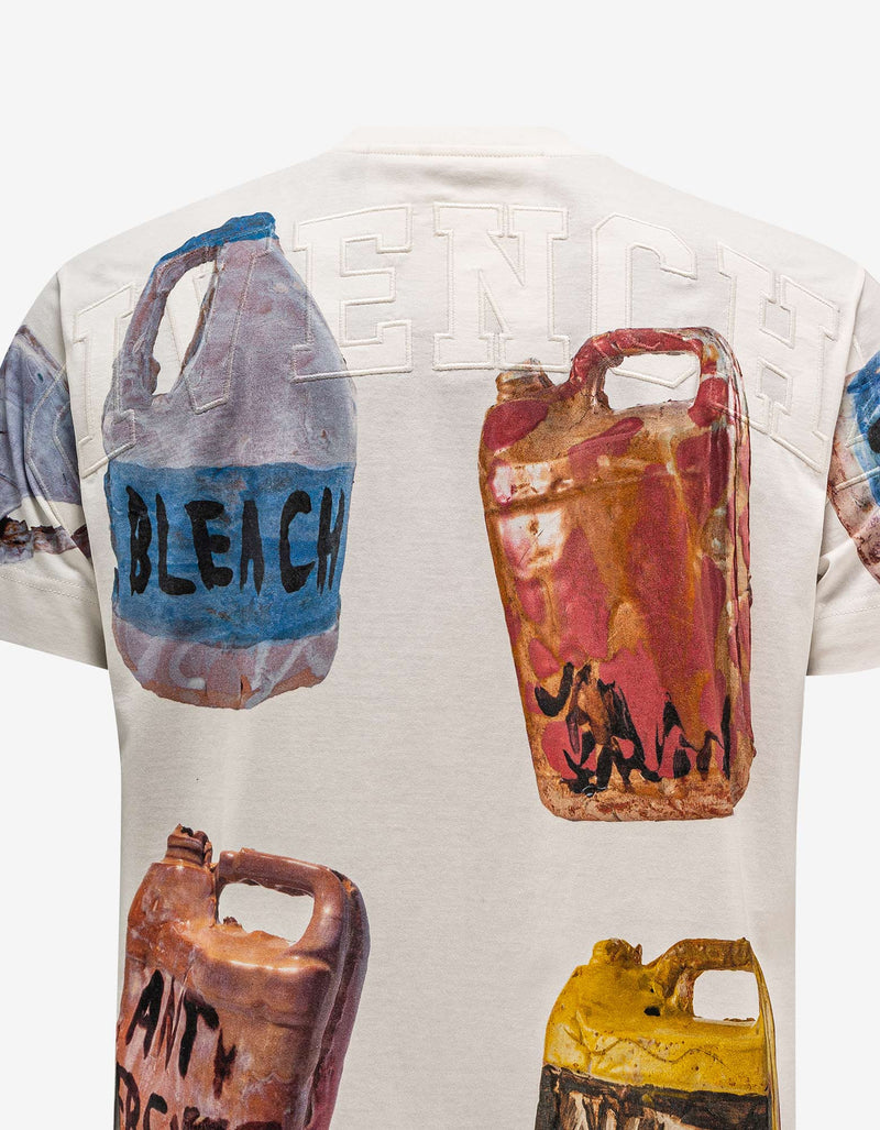 Givenchy White Josh Smith Ceramics Print T-Shirt