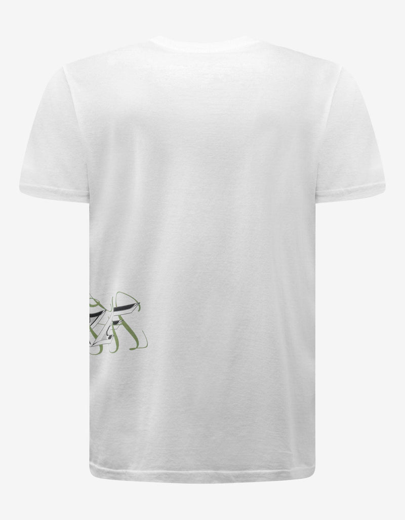 Givenchy White Peony Print T-Shirt