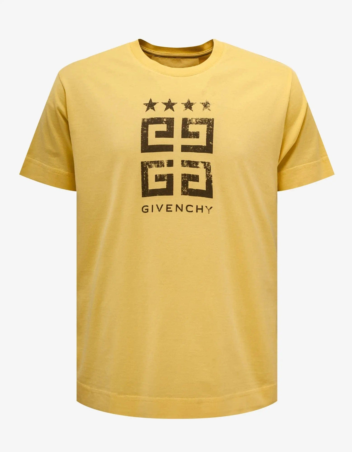 Givenchy Yellow 4G Star T-Shirt