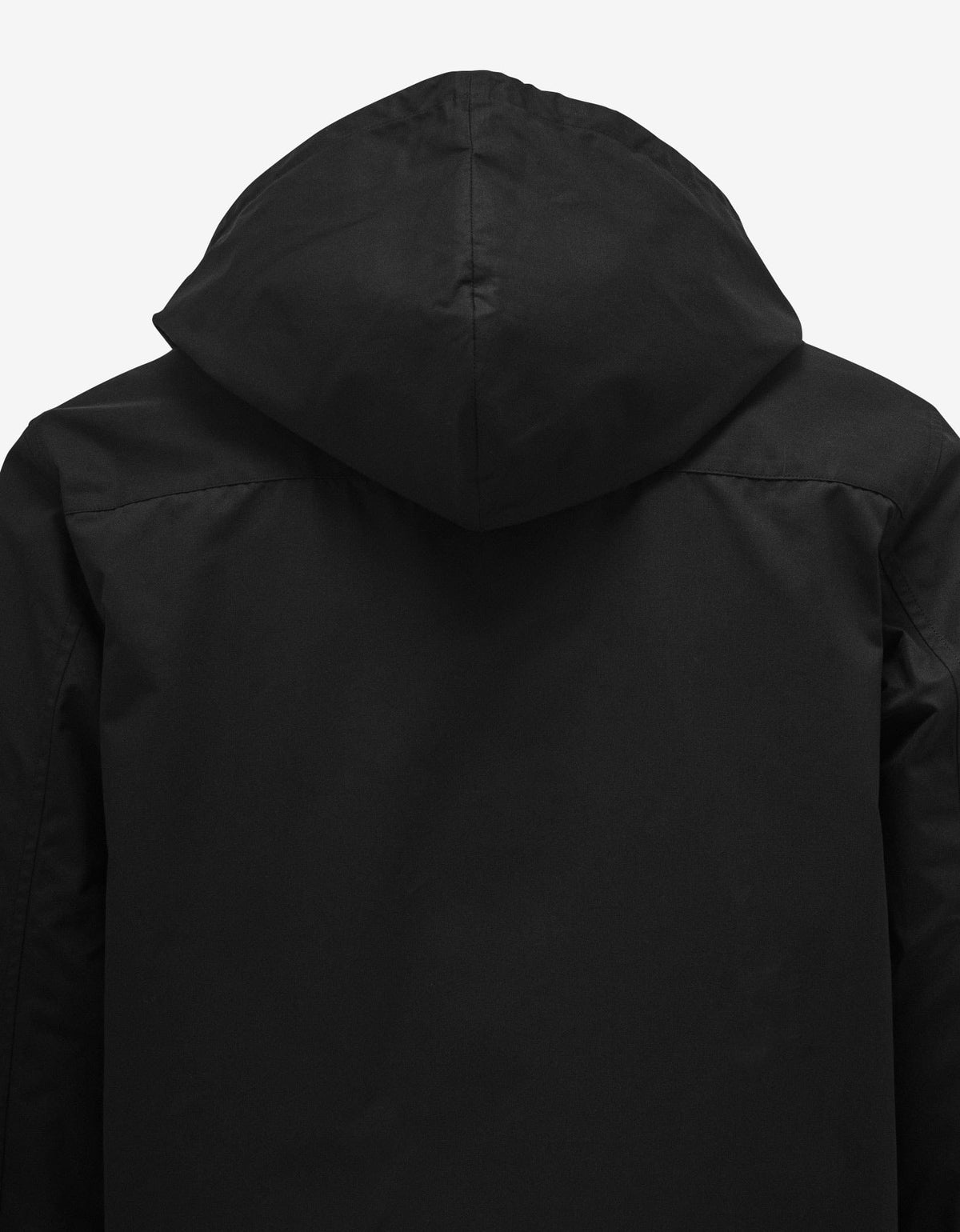 Jil Sander Black Hooded Shirt