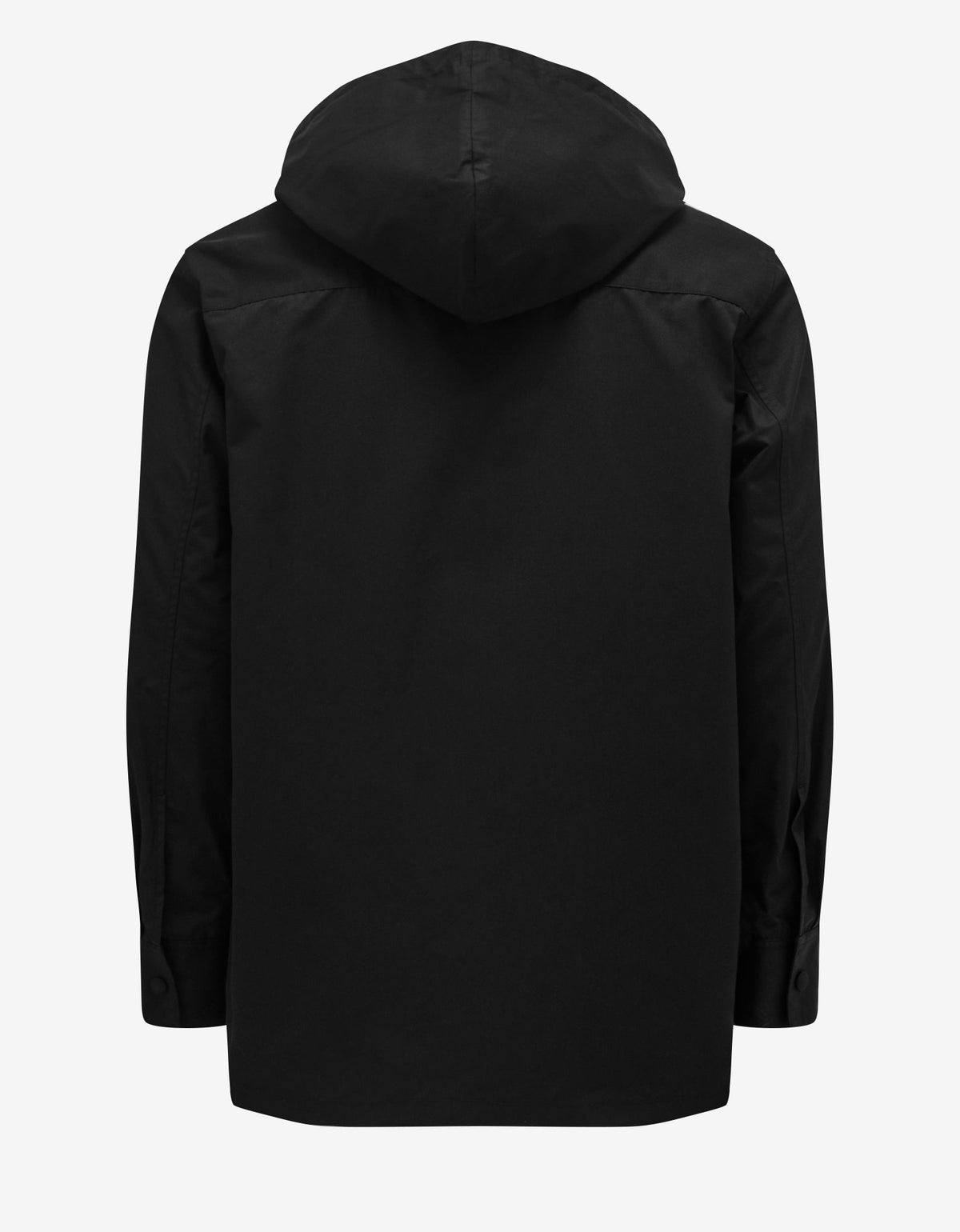 Jil Sander Black Hooded Shirt