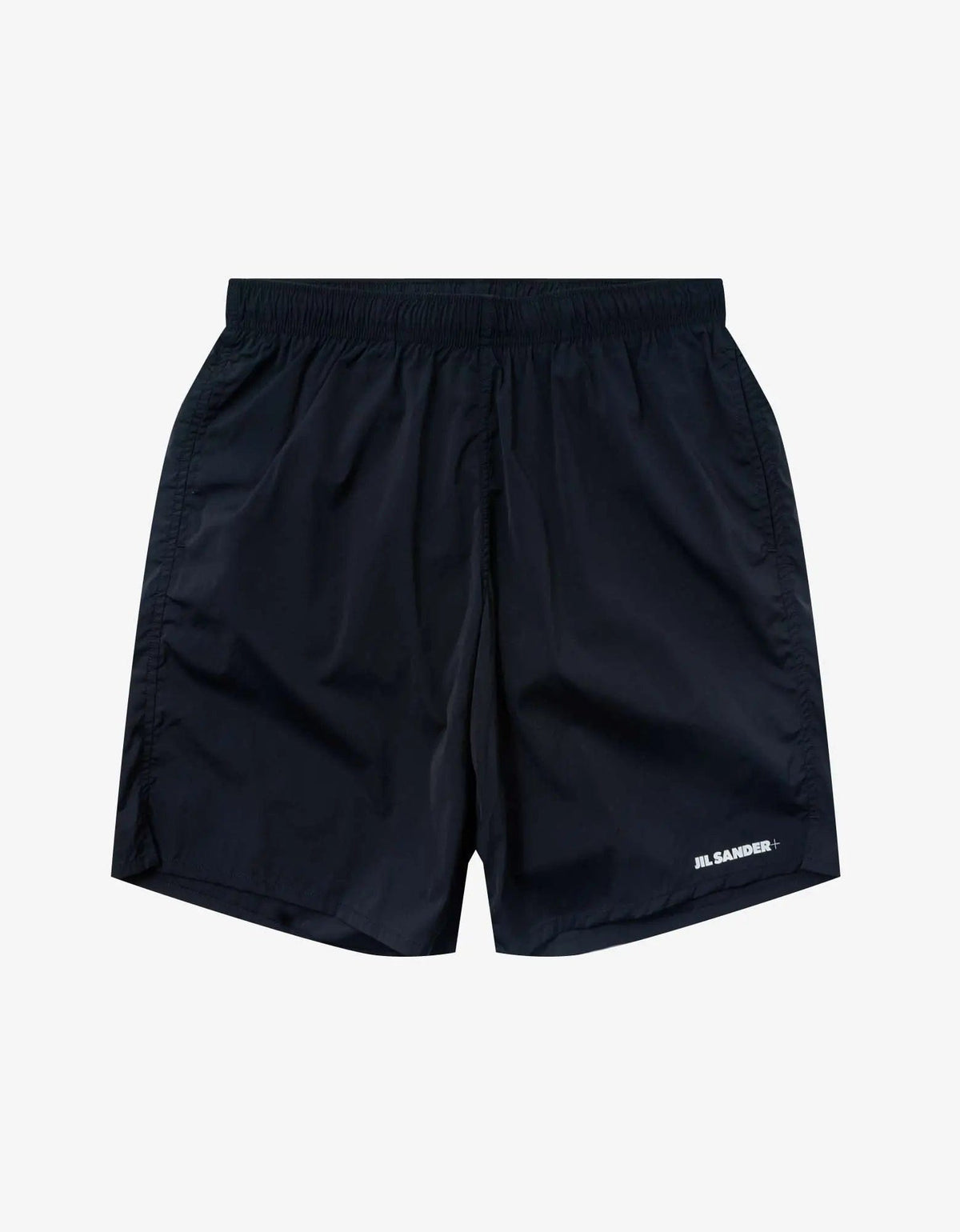 Jil Sander Black Logo Swim Shorts