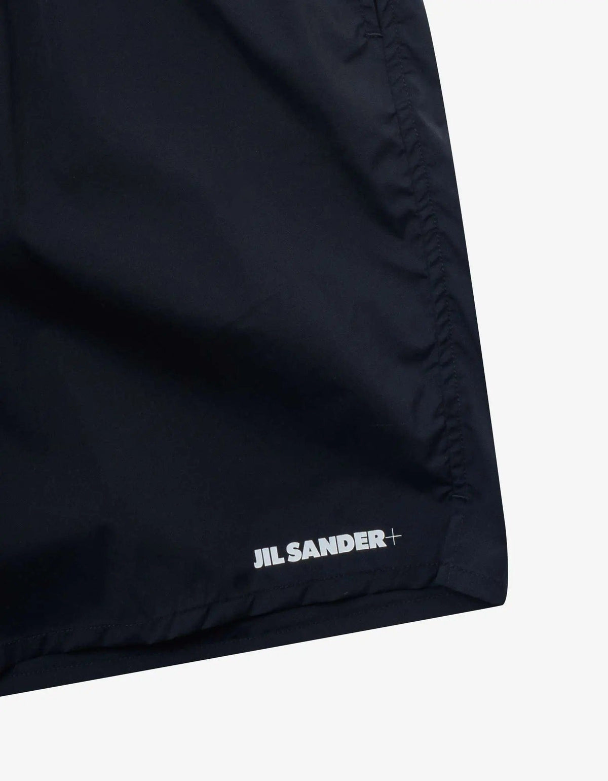 Jil Sander Black Logo Swim Shorts