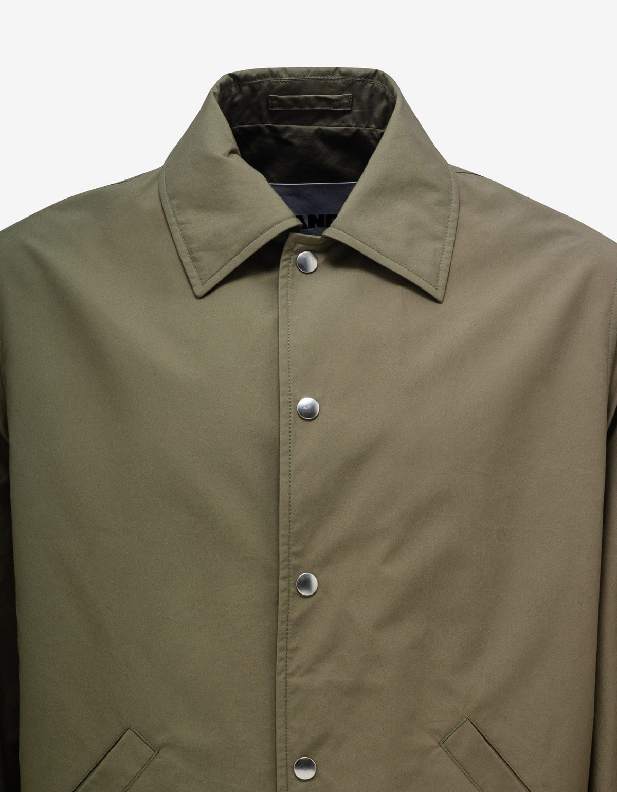 Jil Sander Green Logo Blouson