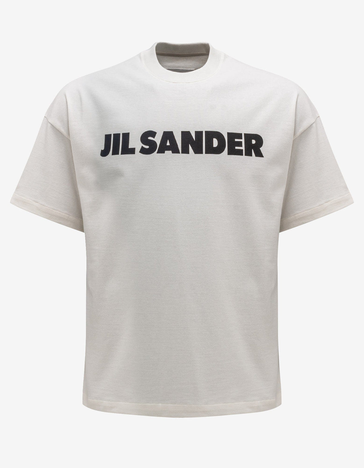 Jil Sander Natural White Logo T-Shirt