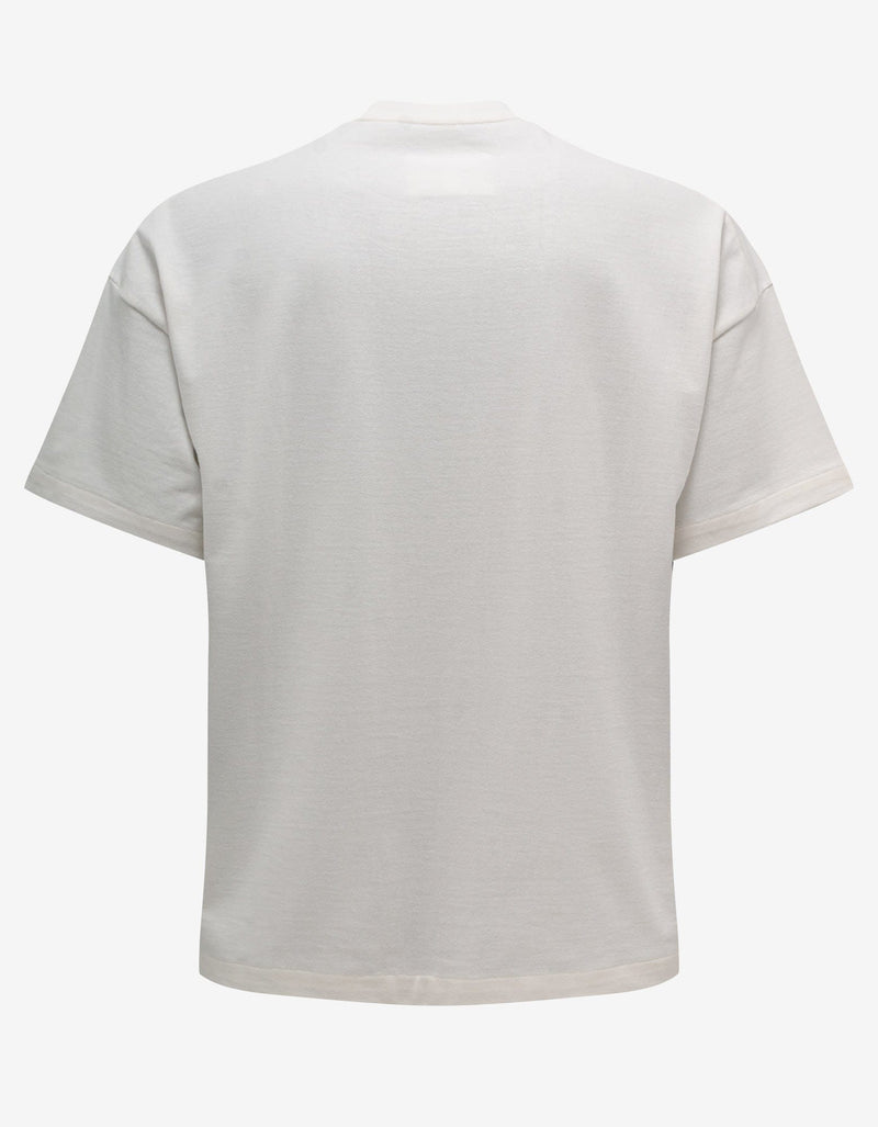 Jil Sander Natural White Logo T-Shirt