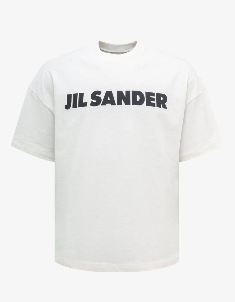 Jil Sander White Logo T-Shirt