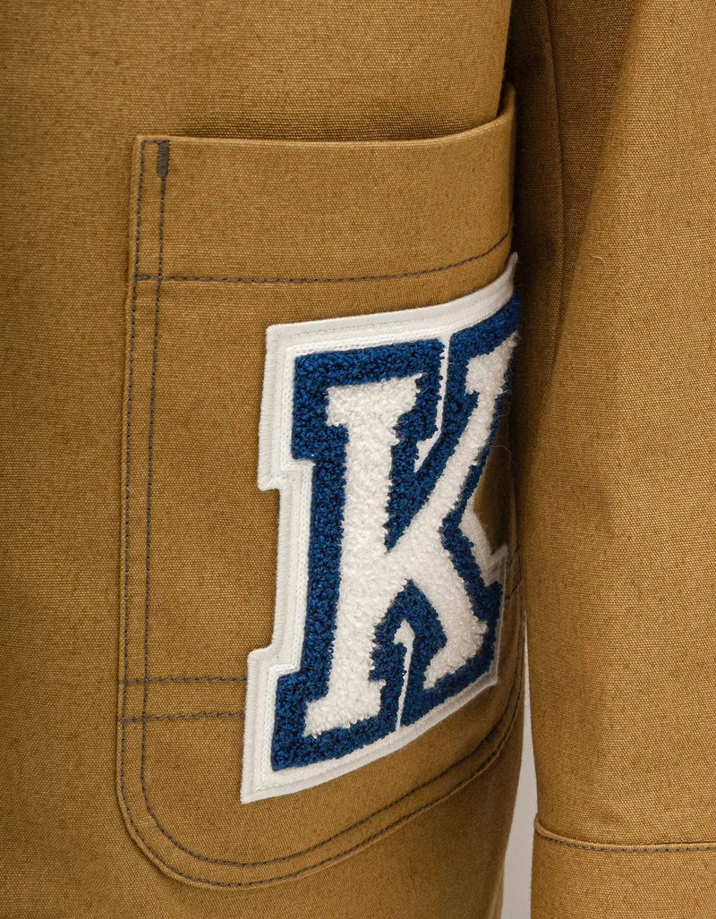 Kenzo Beige 'Kenzo Sailor' Workwear Jacket