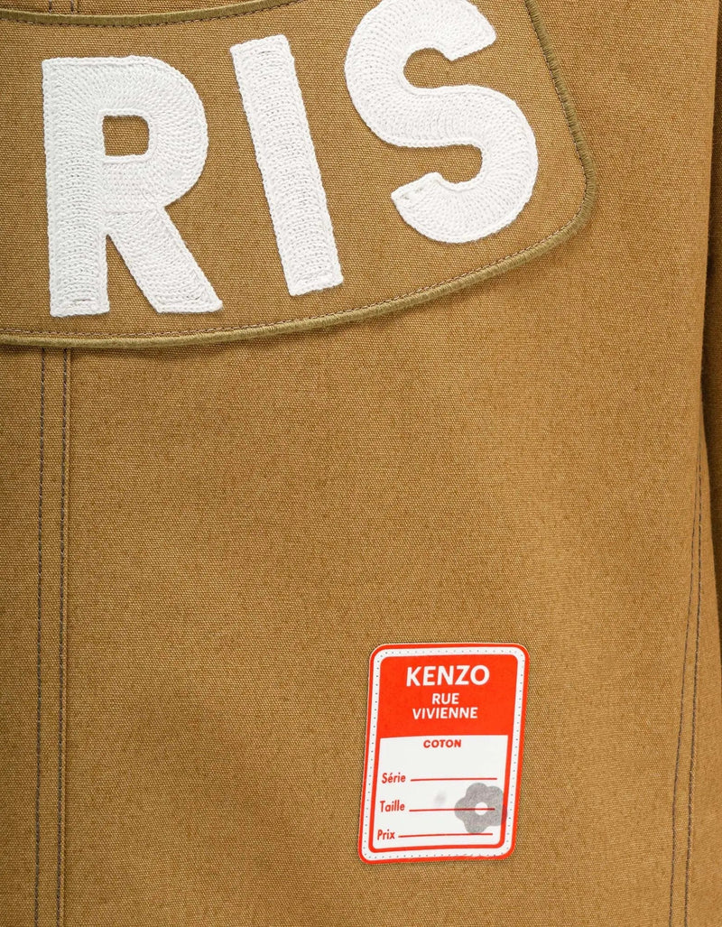 Kenzo Beige 'Kenzo Sailor' Workwear Jacket