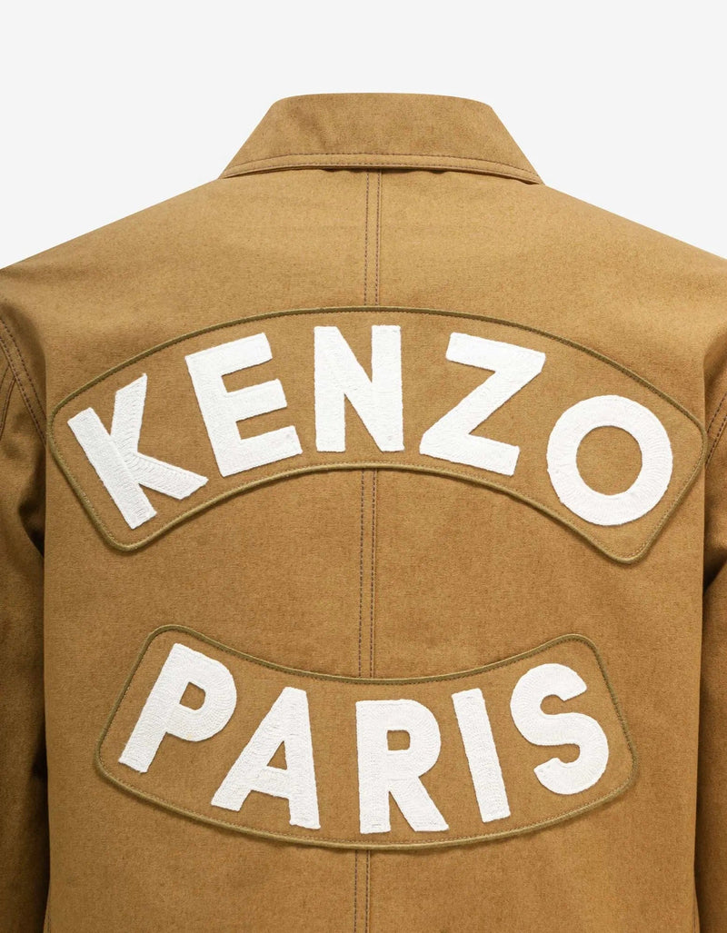 Kenzo Beige 'Kenzo Sailor' Workwear Jacket