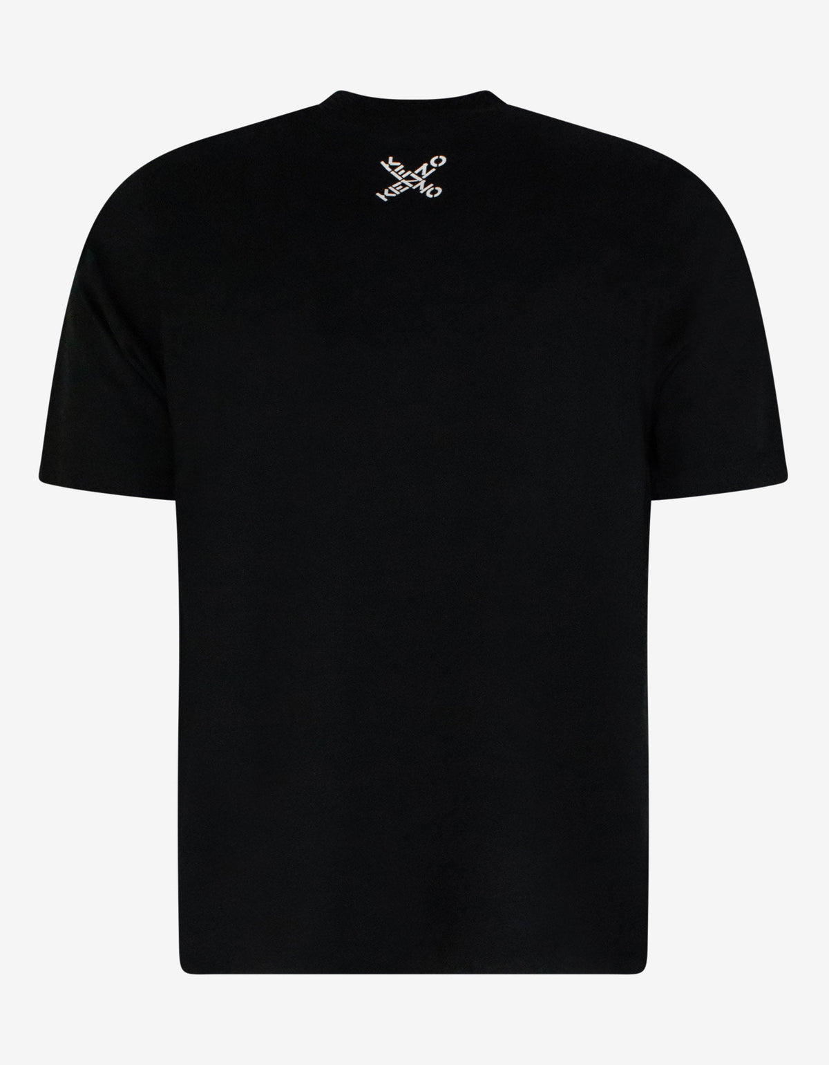 Kenzo Black Crossed Logo Oversized T-Shirt