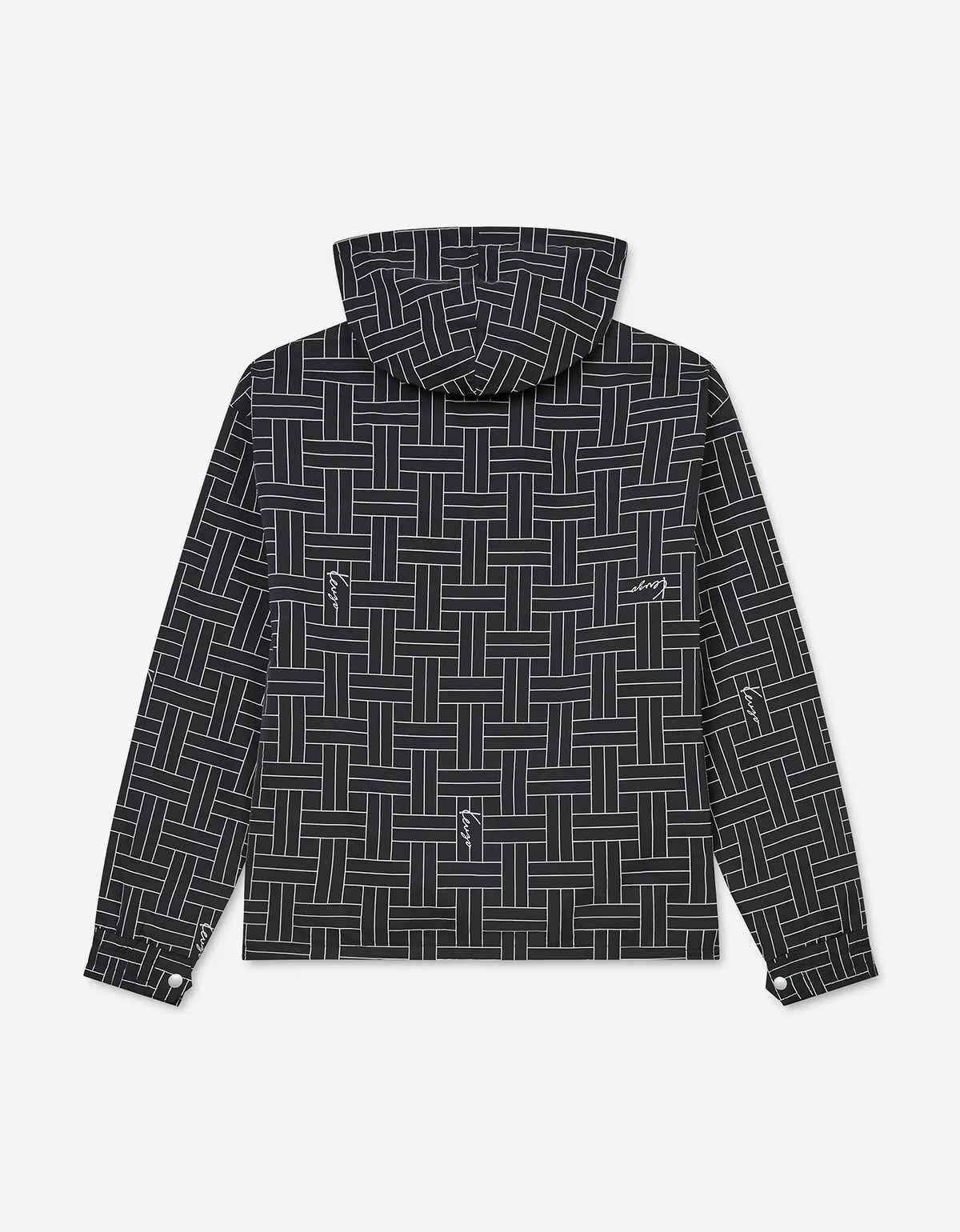 Kenzo Black Kenzo Weave Windbreaker