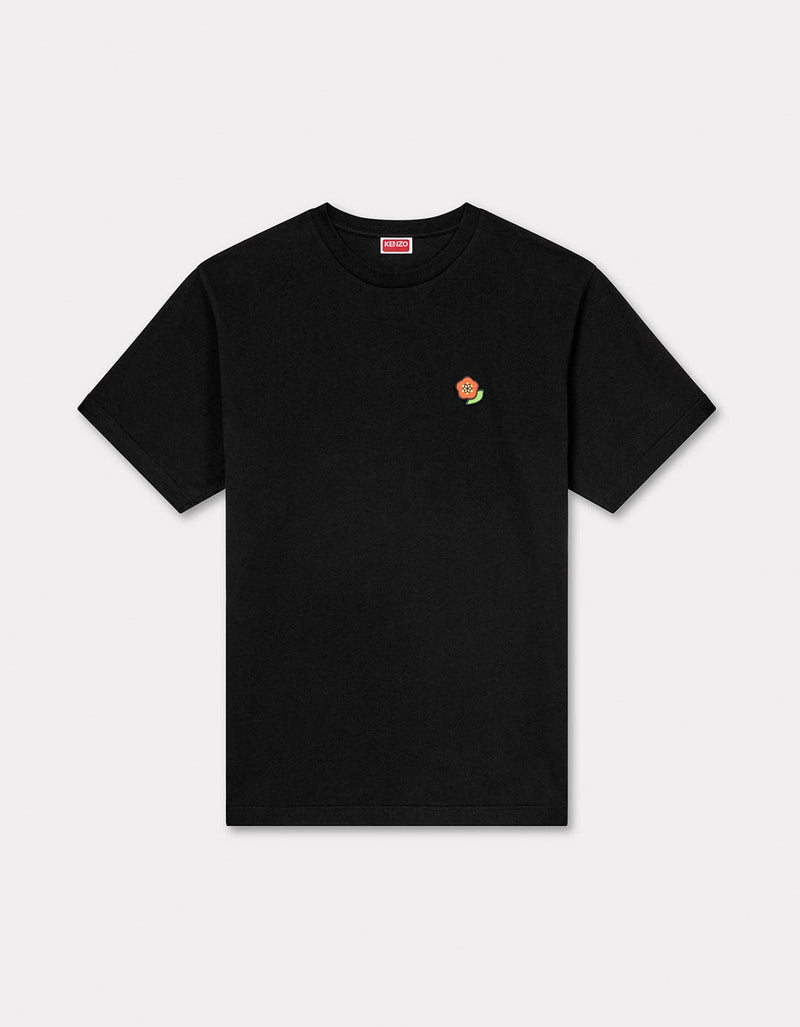 Kenzo Black Pop Embroidered Black T-Shirt