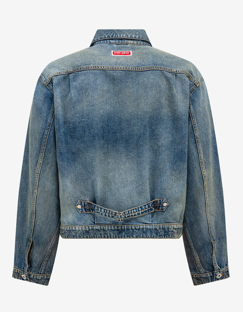 Kenzo Blue Denim Trucker Jacket