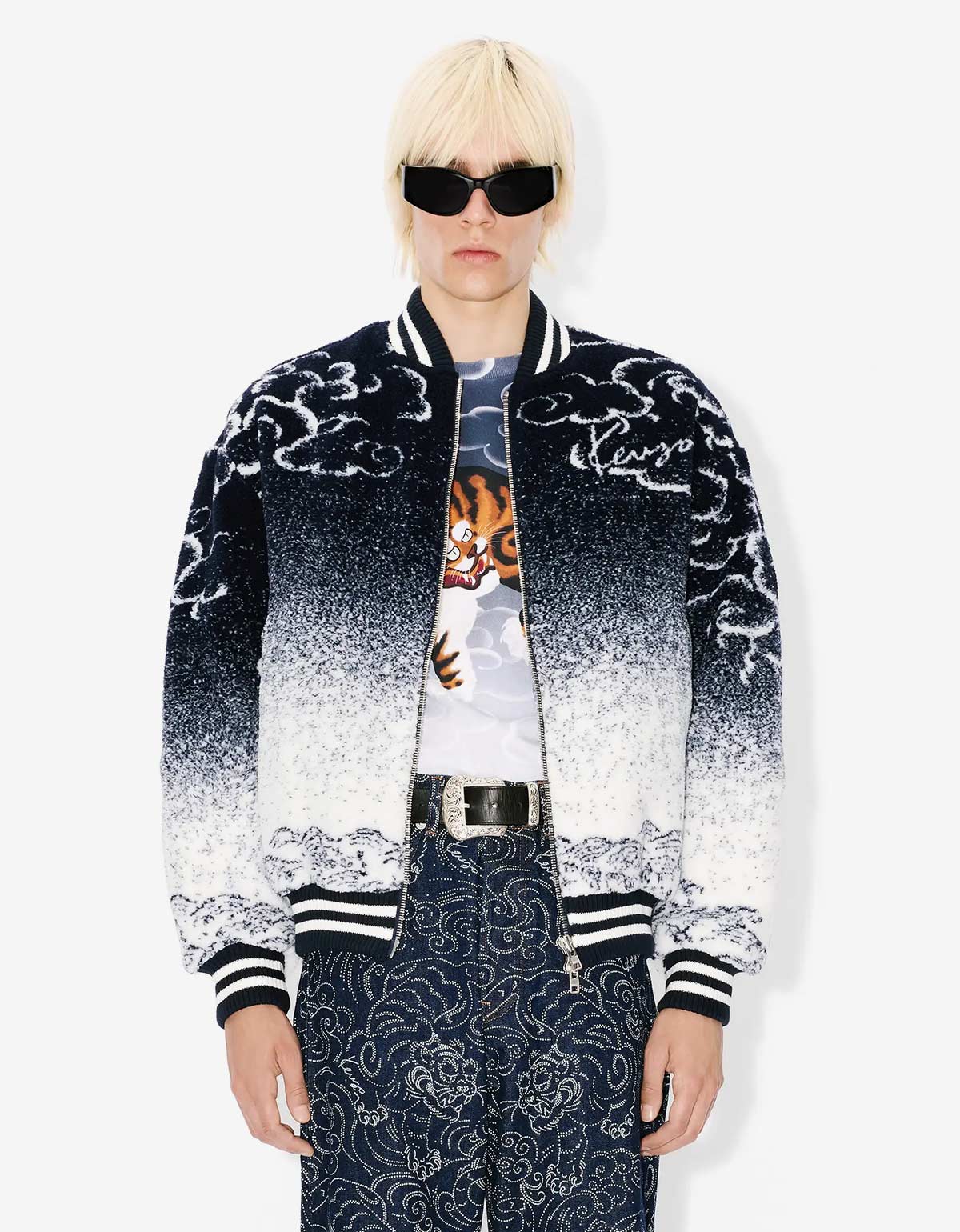 Kenzo Cloud Tiger Bomber Jacket