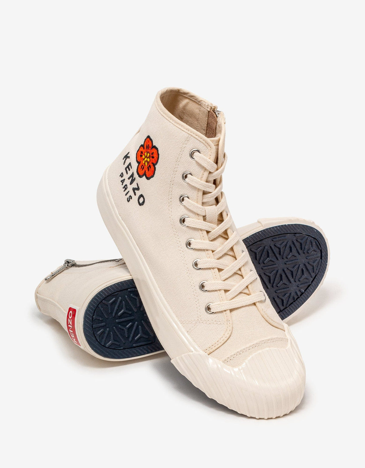 Kenzo Cream Kenzoschool High Top Trainers