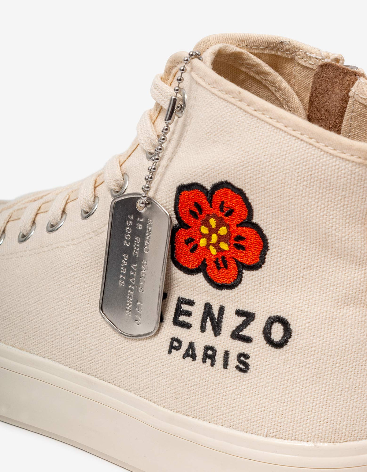 Kenzo Cream Kenzoschool High Top Trainers