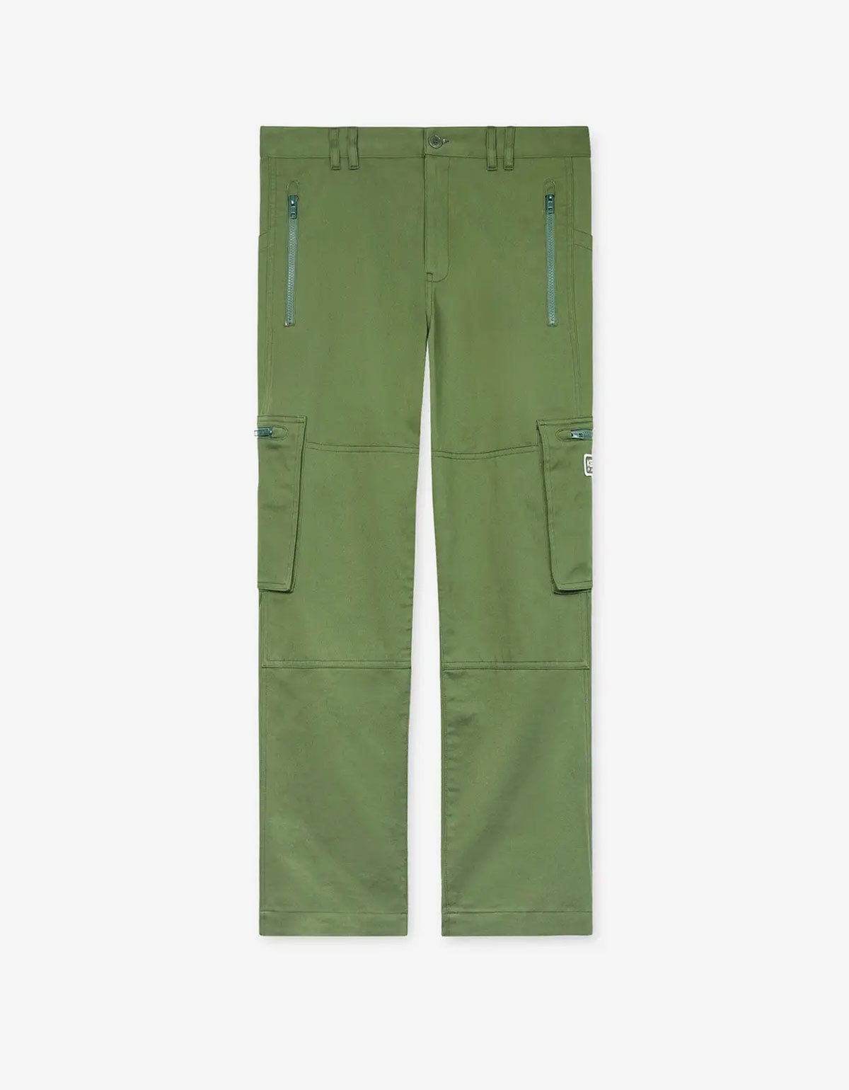 Kenzo Green Cargo Slim Trousers