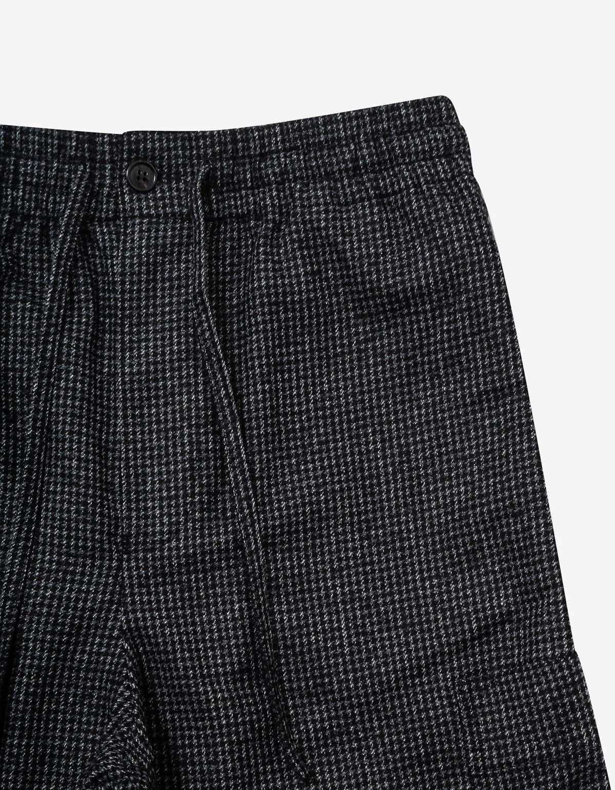 Kenzo Grey Checked Wool Cargo Trousers