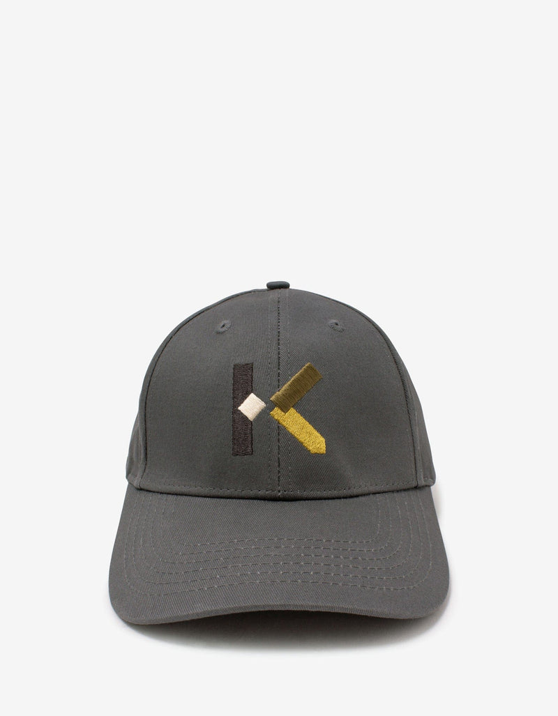 Kenzo Grey K Logo Cap