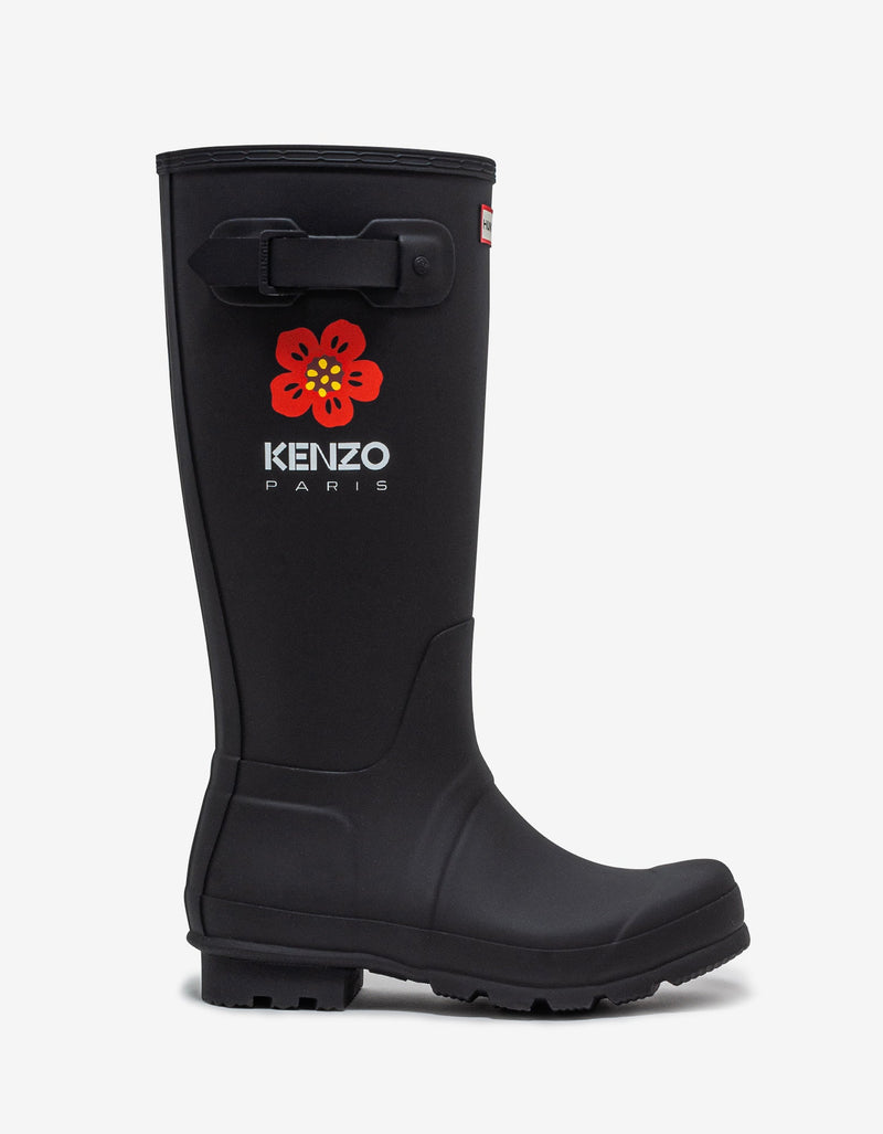 Kenzo Hunter Black Original Wellington Boots