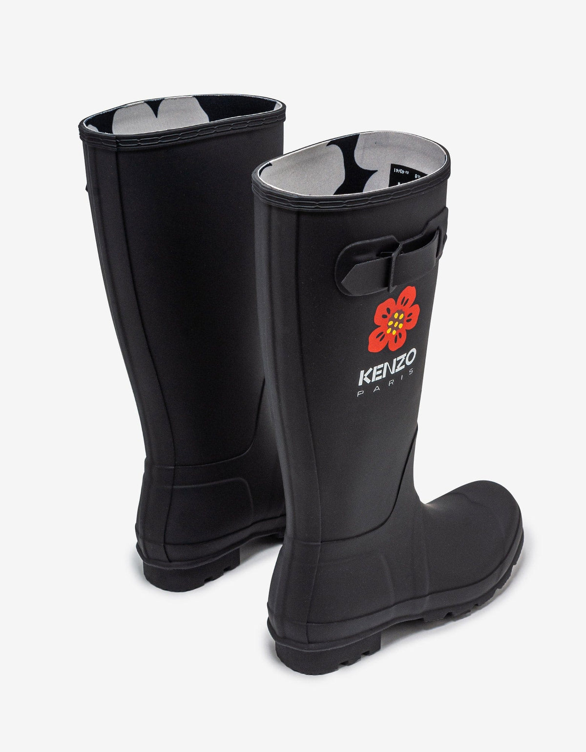 Kenzo Hunter Black Original Wellington Boots