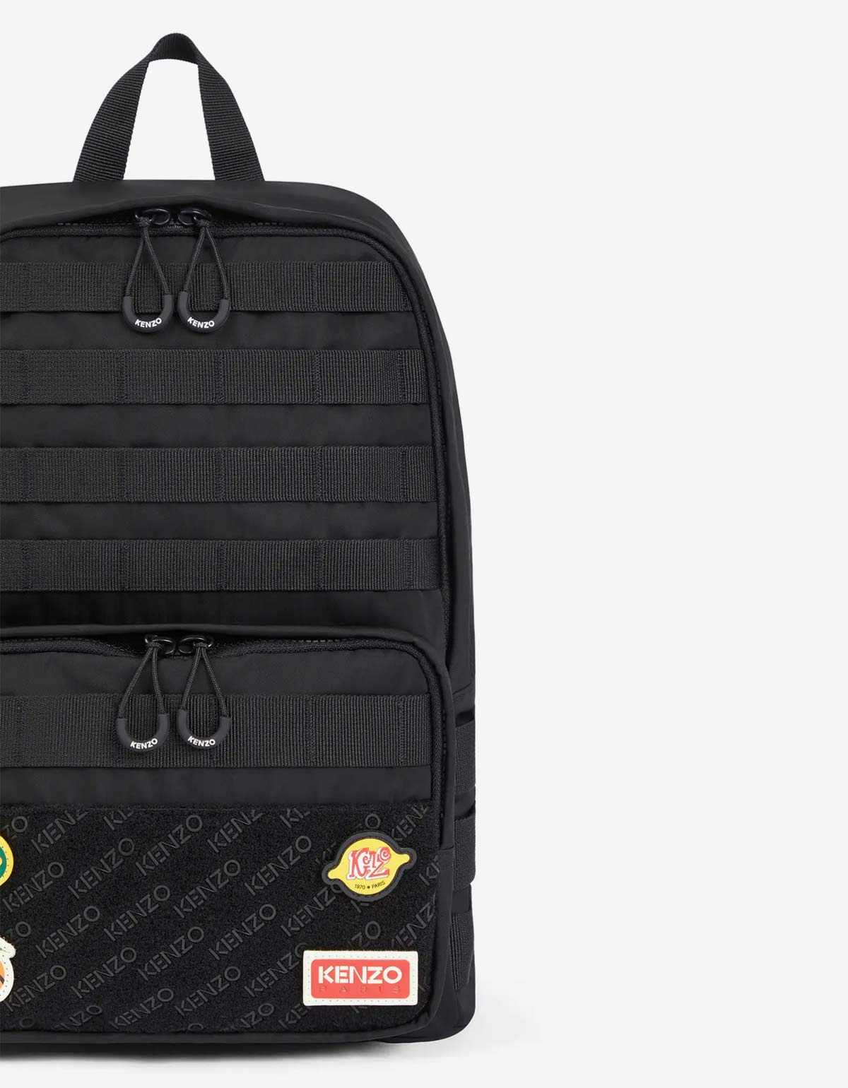 Kenzo Kenzo Black 'Kenzo Jungle' Backpack