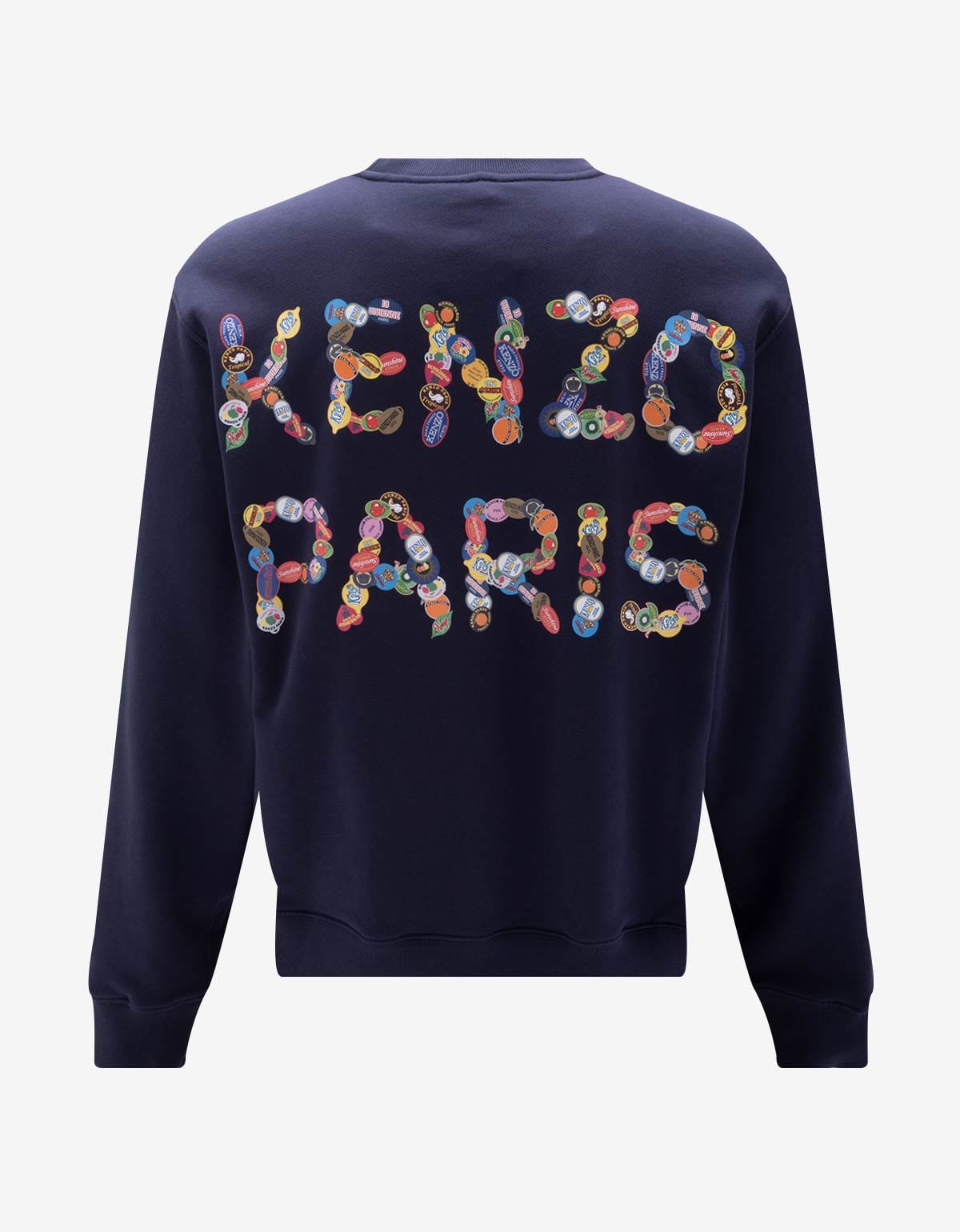 Kenzo Kenzo Blue Fruit Stickers Sweatshirt
