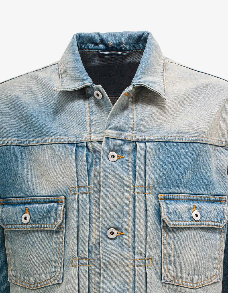 Kenzo Kenzo Blue Stonewash Denim Jacket