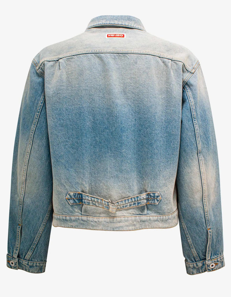 Kenzo Kenzo Blue Stonewash Denim Jacket