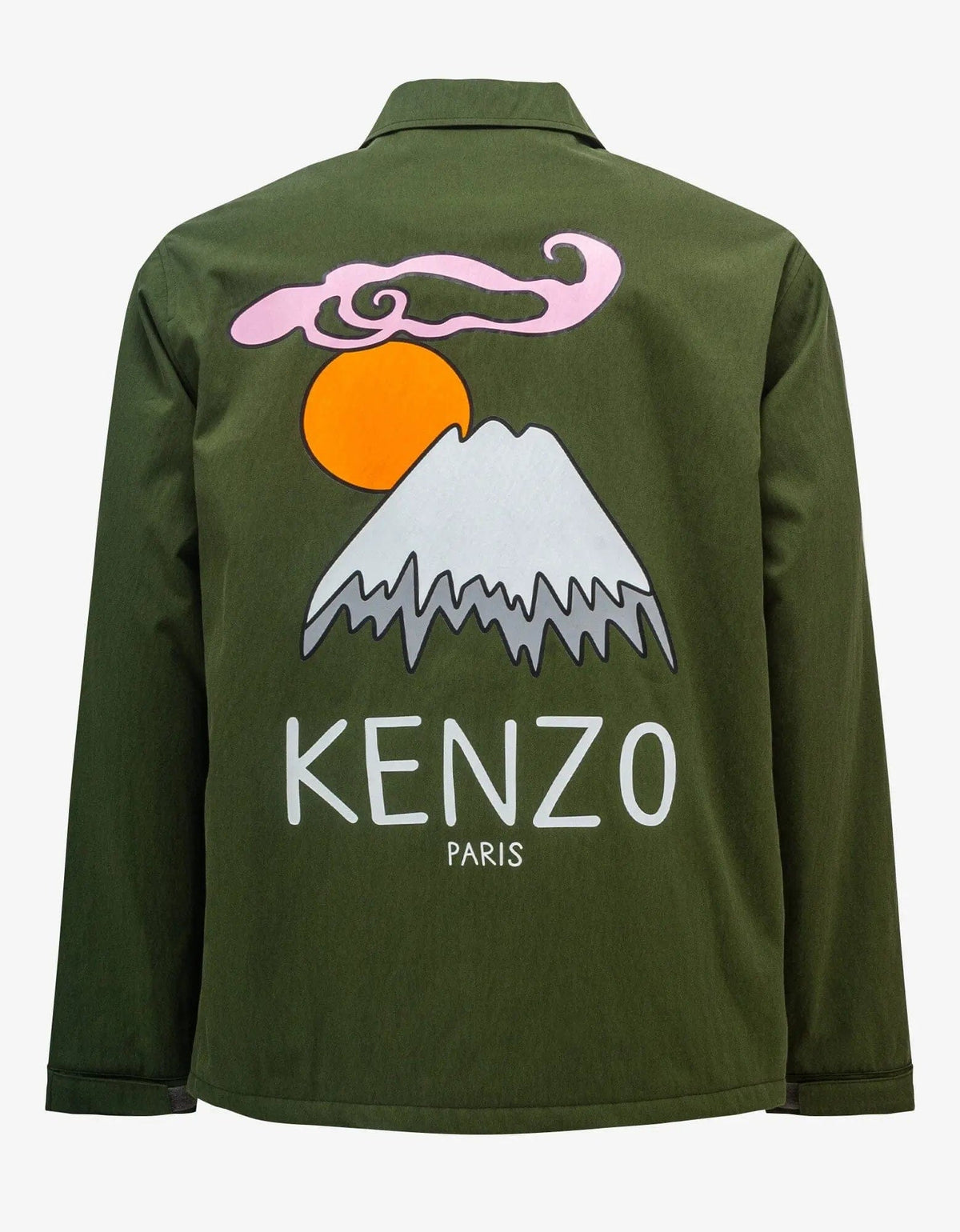 Kenzo Kenzo Dark Khaki Paris-Japan Coach Jacket