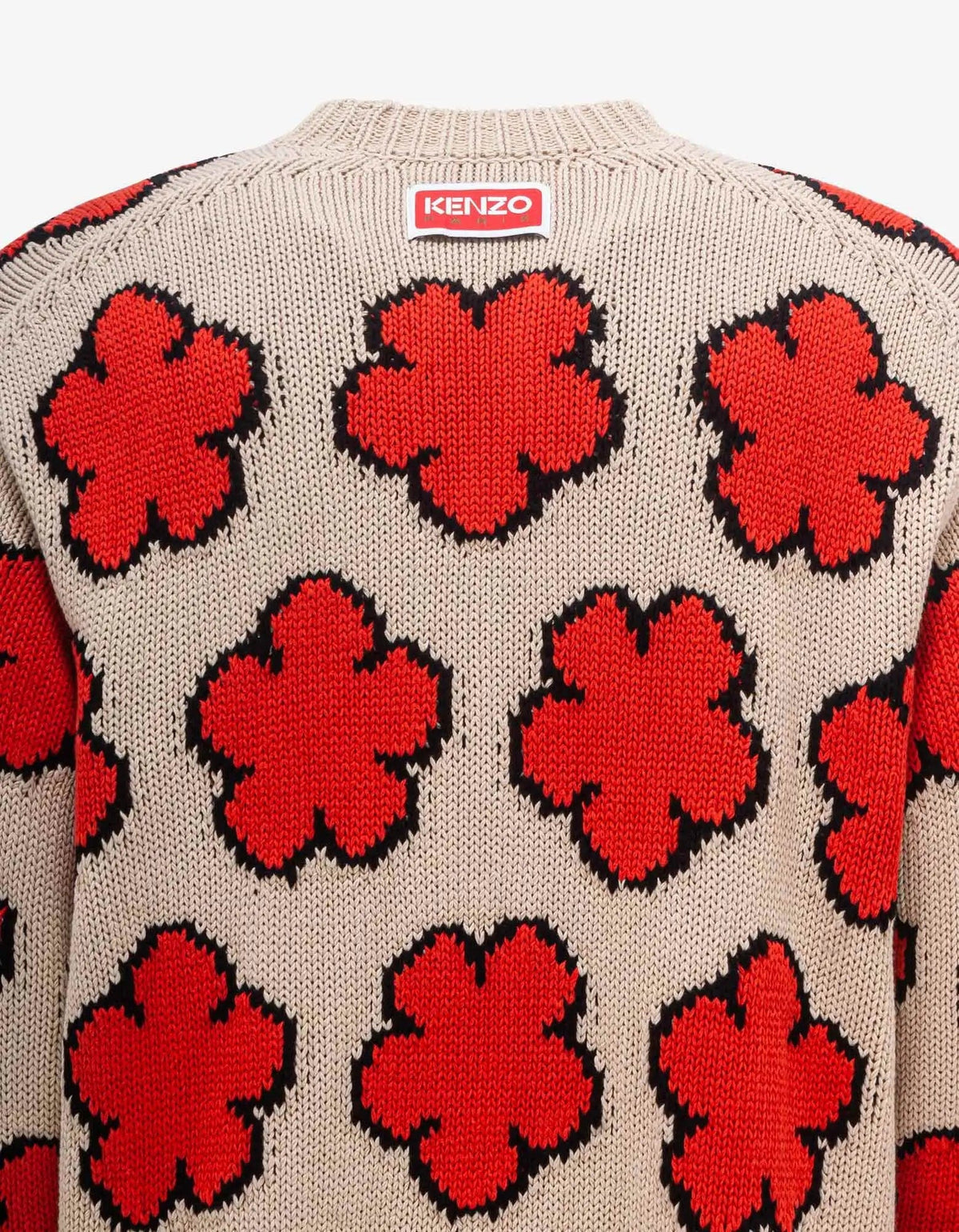 Kenzo Kenzo Ecru 'Boke Flower' Sweater