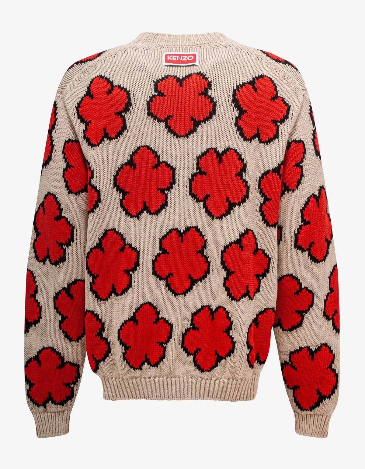 Kenzo Kenzo Ecru 'Boke Flower' Sweater