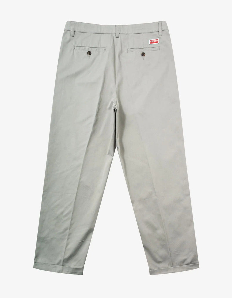Kenzo Kenzo Grey Chino Trousers