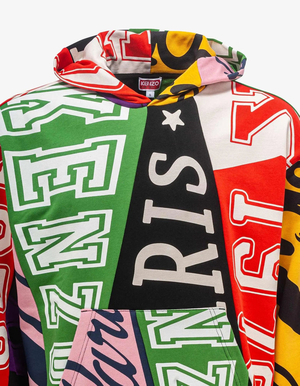 Kenzo Kenzo Multicolour 'Kenzo Flag' Hoodie