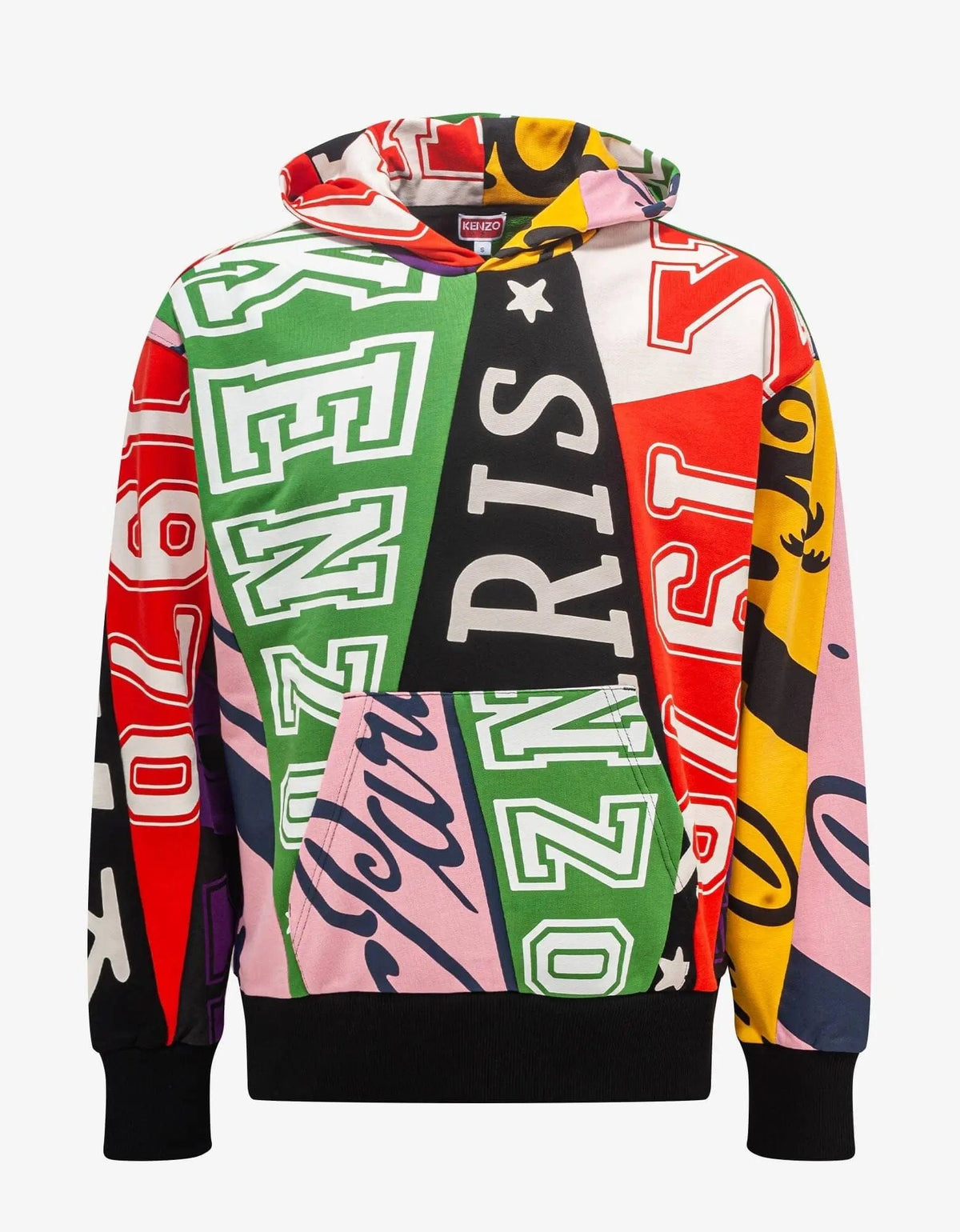 Kenzo Kenzo Multicolour 'Kenzo Flag' Hoodie