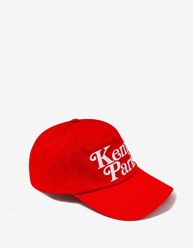 Kenzo 'Kenzo Utility' Red Logo Cap