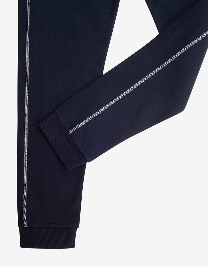 Kenzo Navy Blue Tiger Crest Sweat Pants